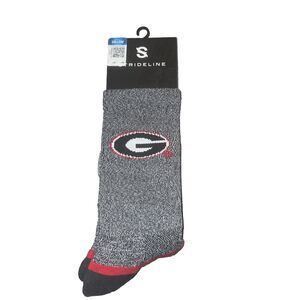 Strideline Georgia Bulldogs Full Knit 5 Crew Socks Size M/L - Brand New!